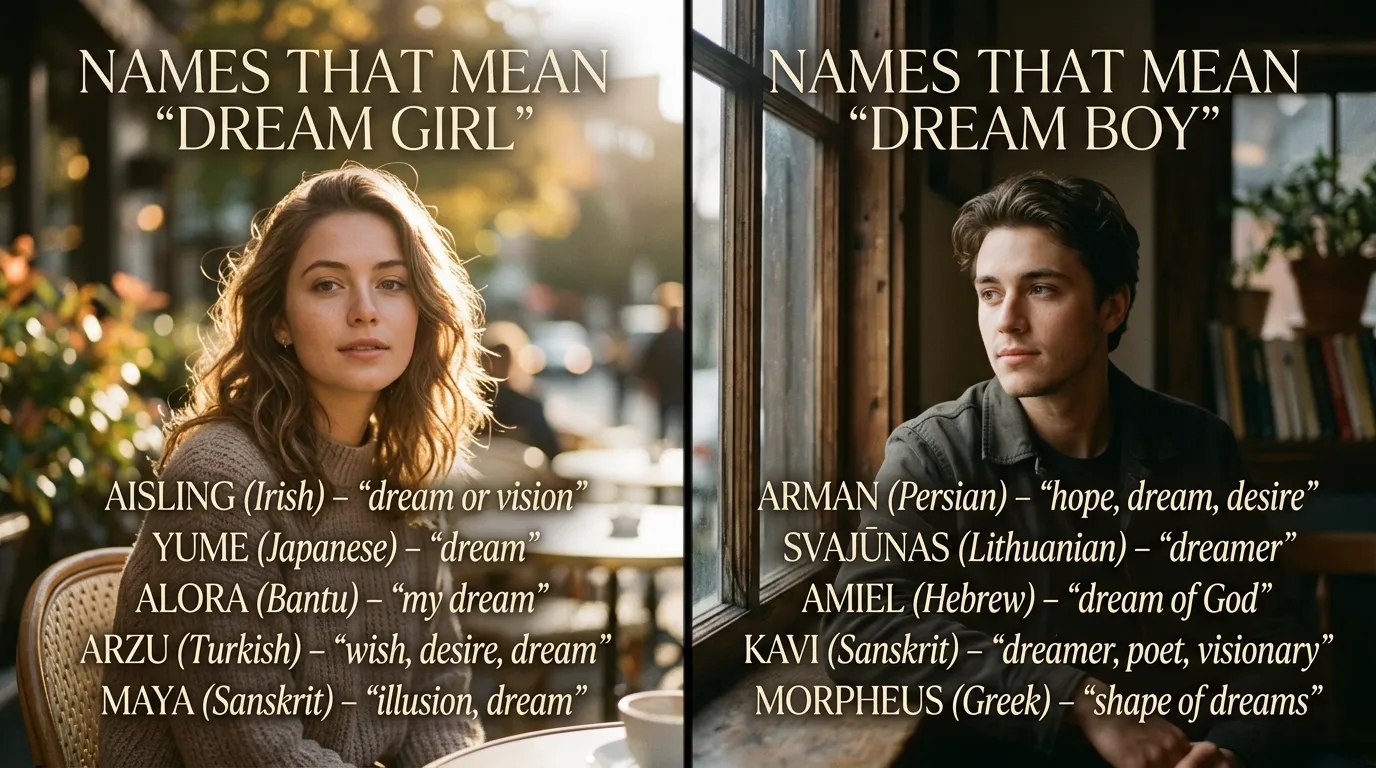 Names That Mean Dream Girl