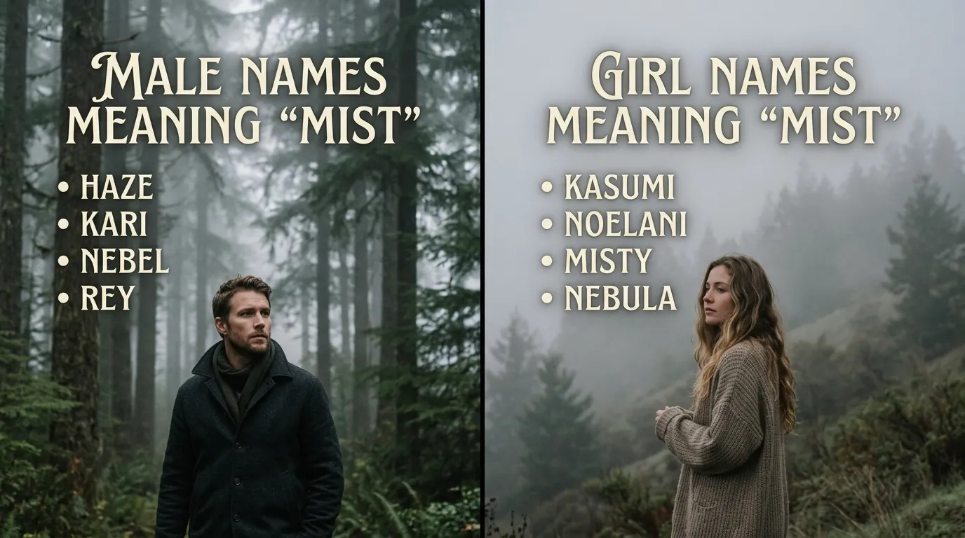 Names That Mean Mist Male