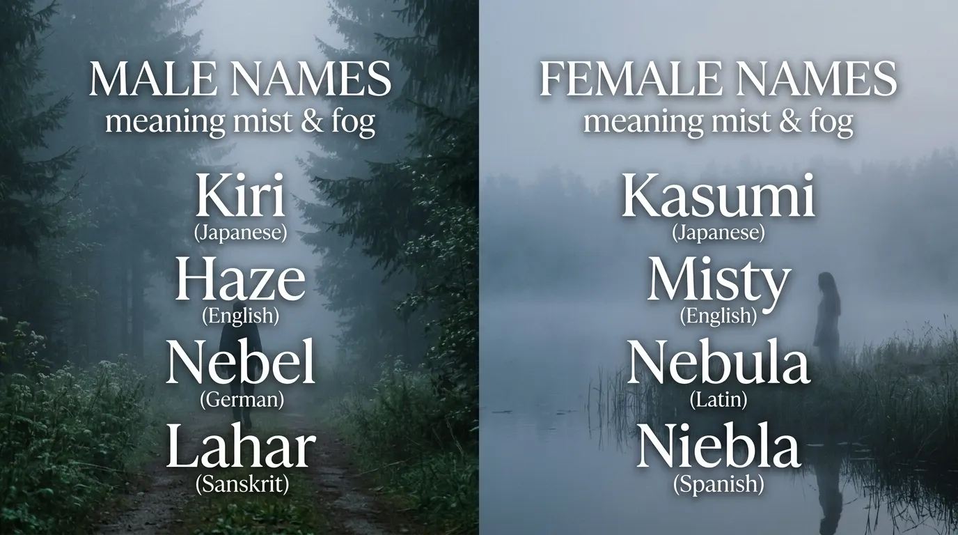 Names That Mean Mist or Fog