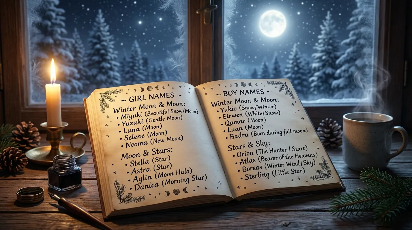 Names That Mean Moonlight