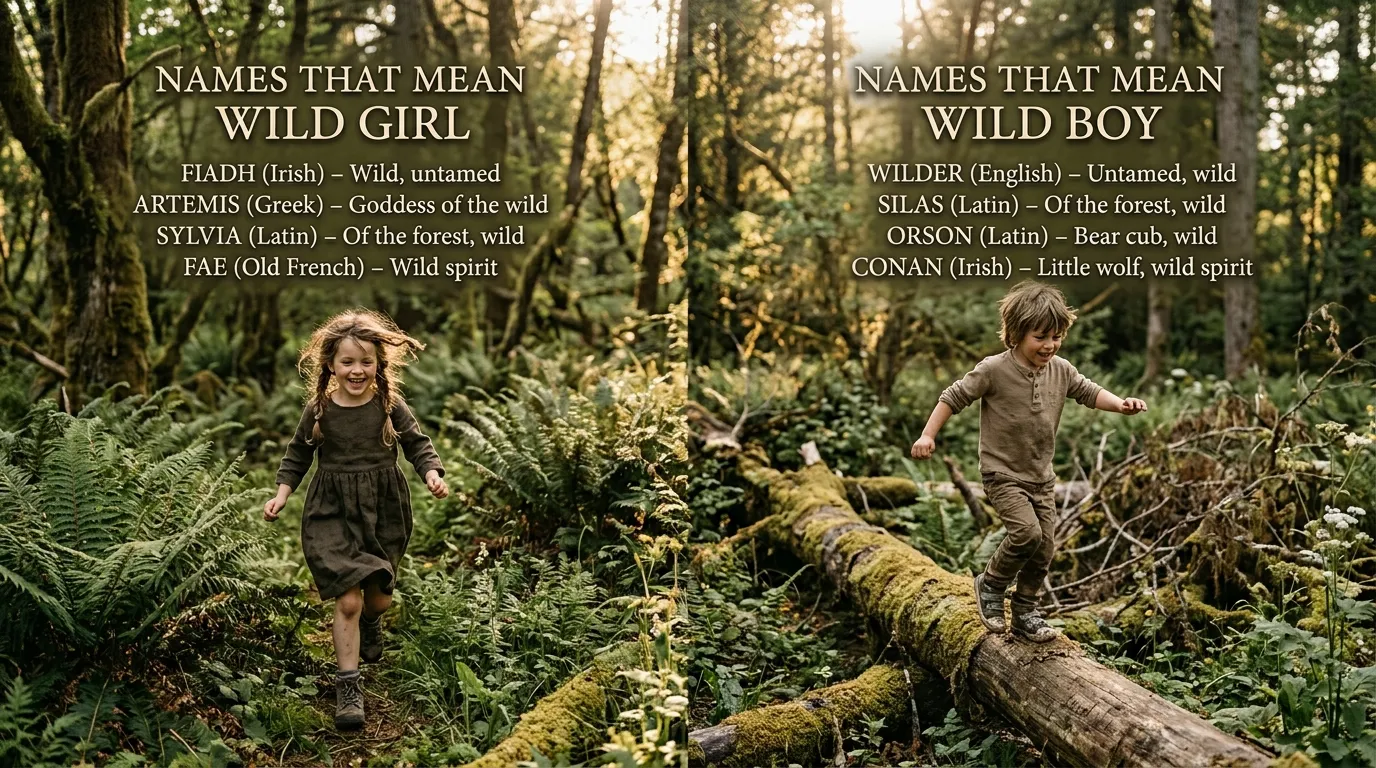 Names That Mean Wild Girl