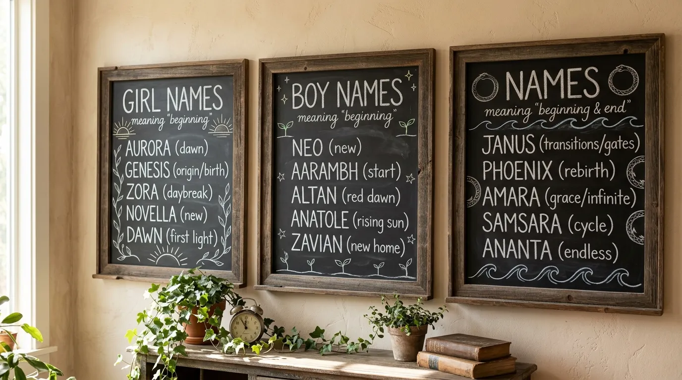 Nature-Inspired Names That Mean Beginning