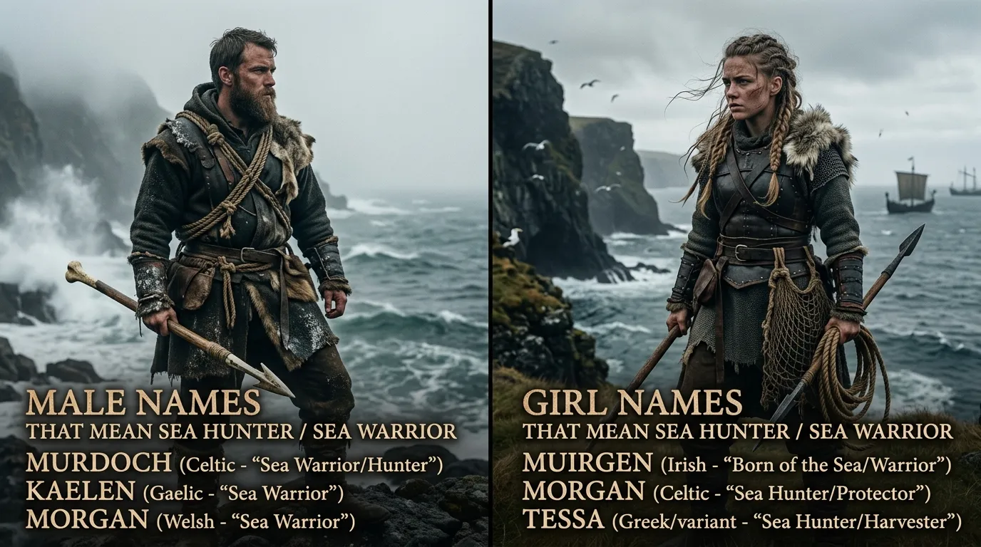 Unisex Sea Hunter Names